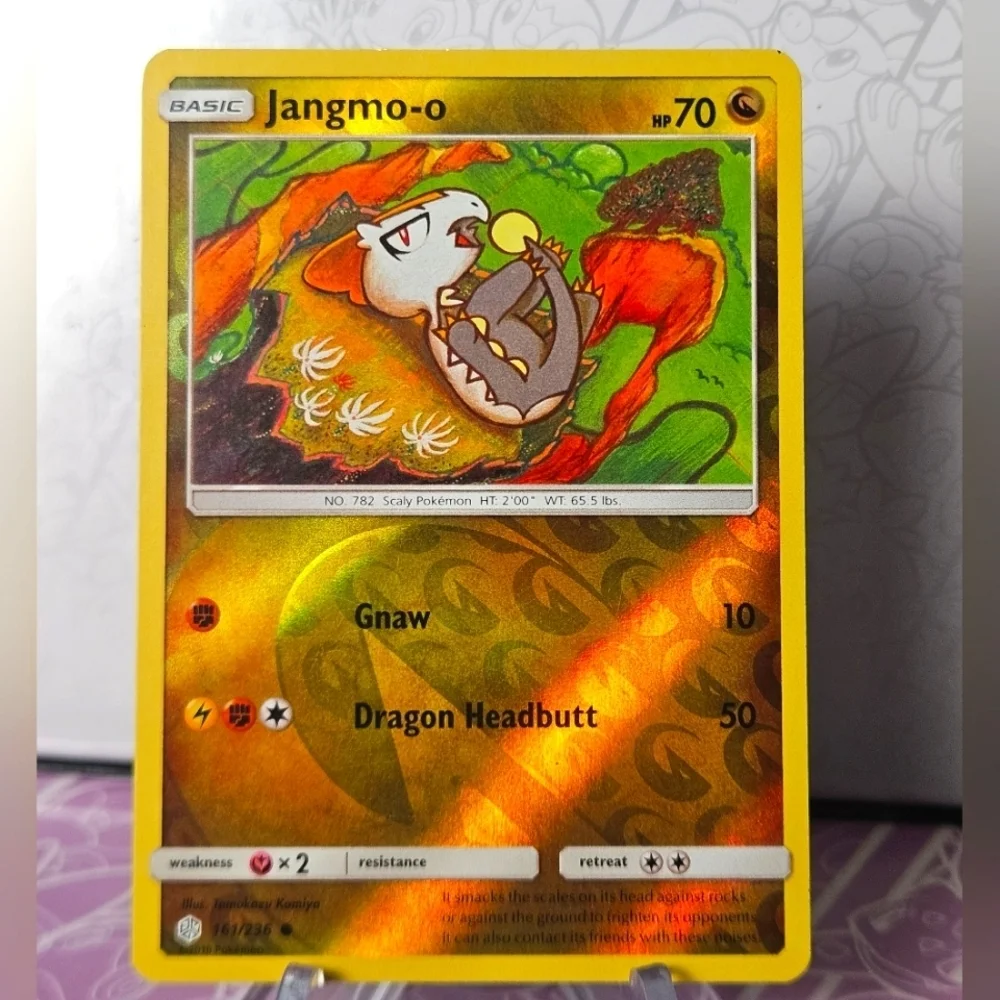 Jangmo-o 161/236 Pokémon TCG Reverse Holo Rare